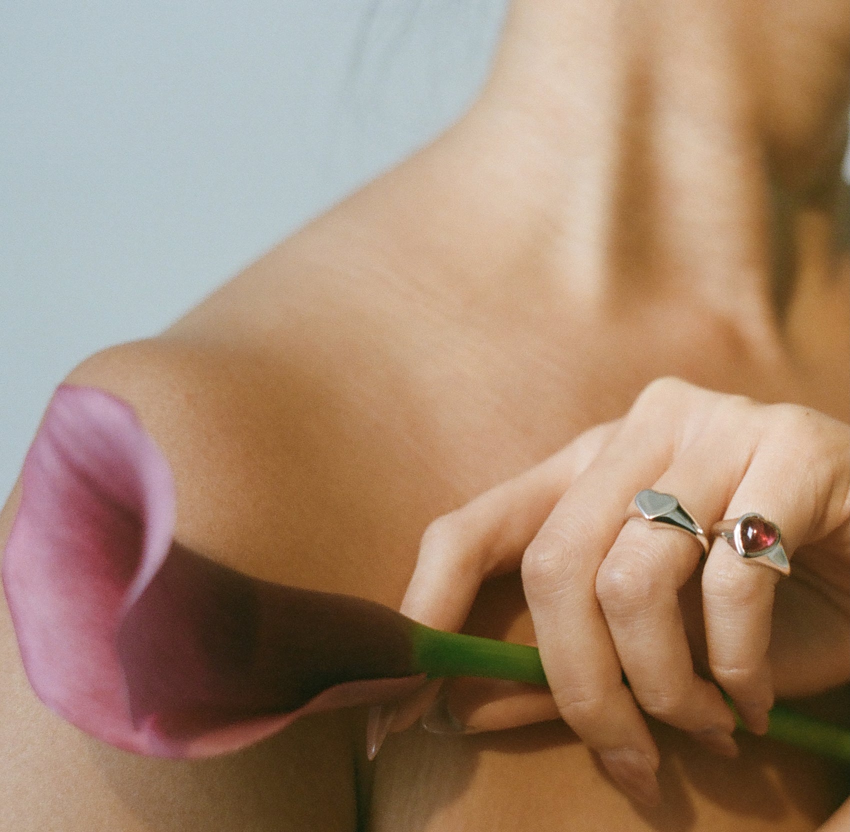 Aimee Heart Signet Ring