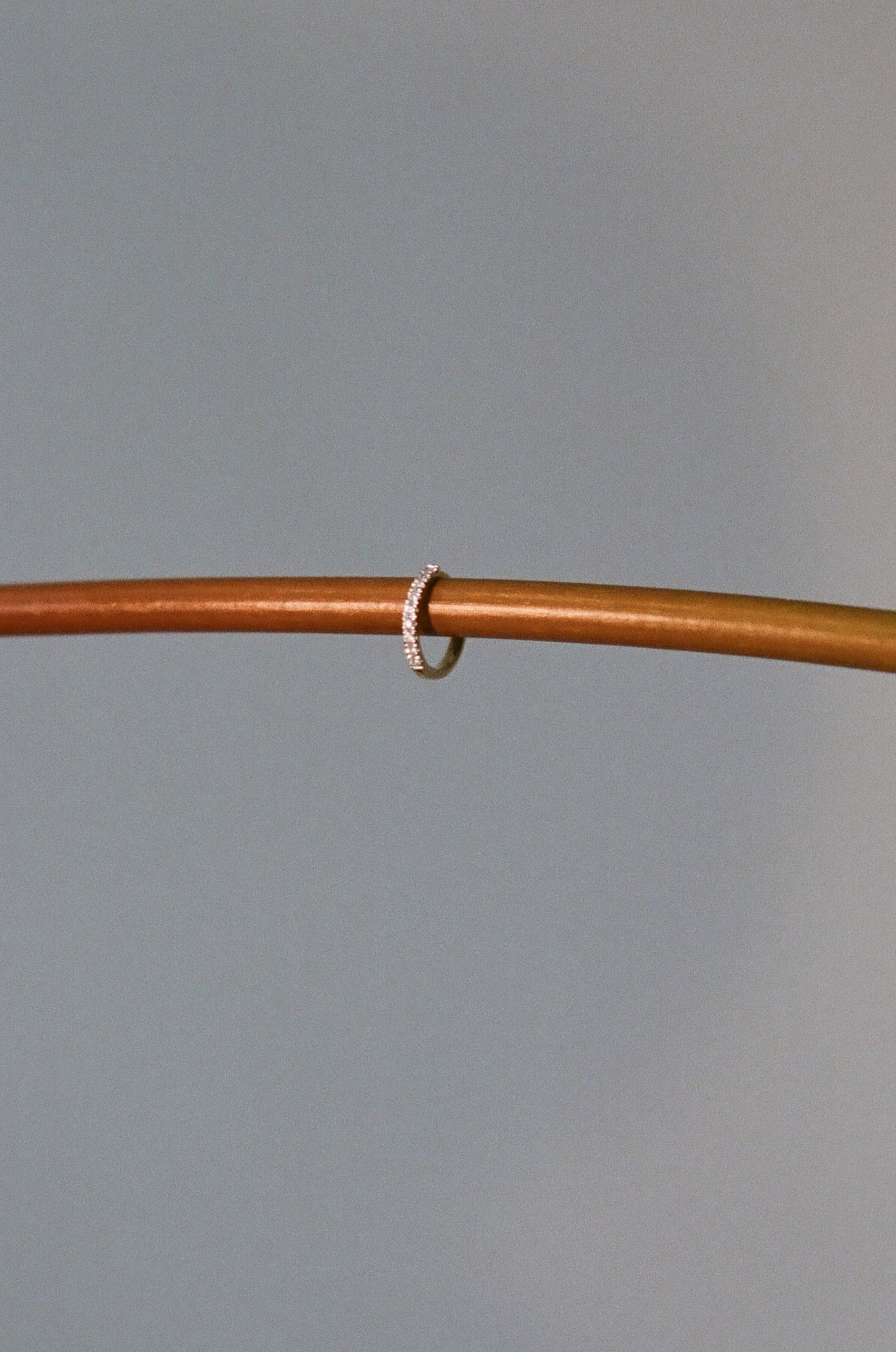 Pavé Hoop Earring