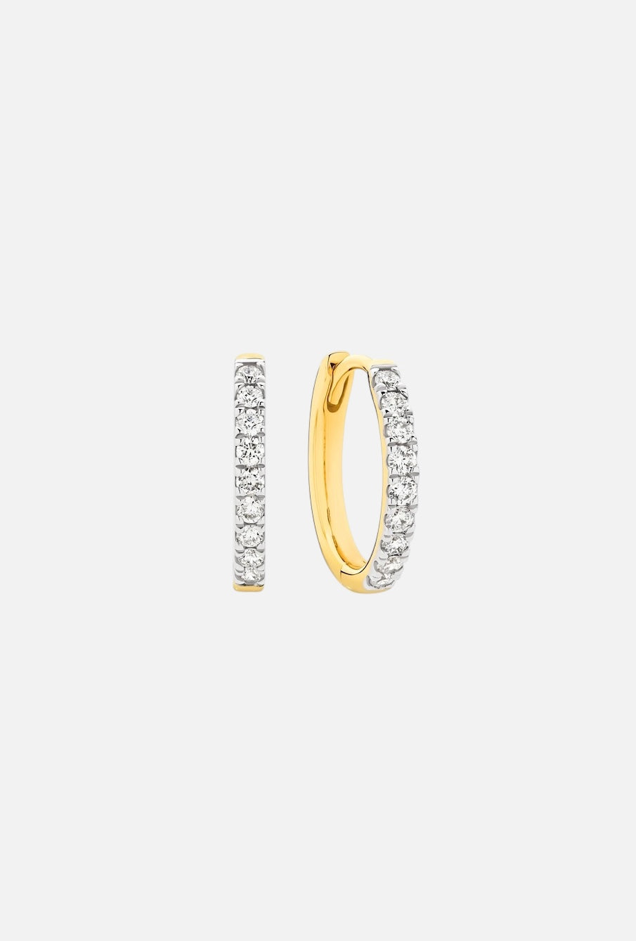 Pavé Hoop Earring