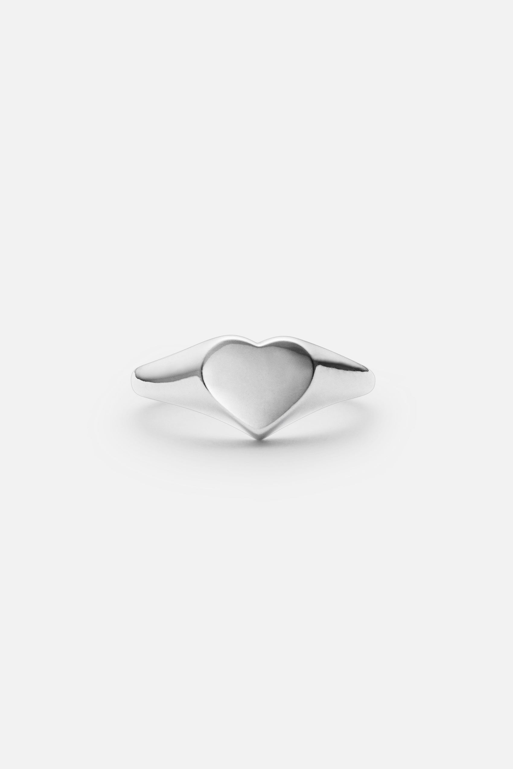 Aimee Heart Signet Ring