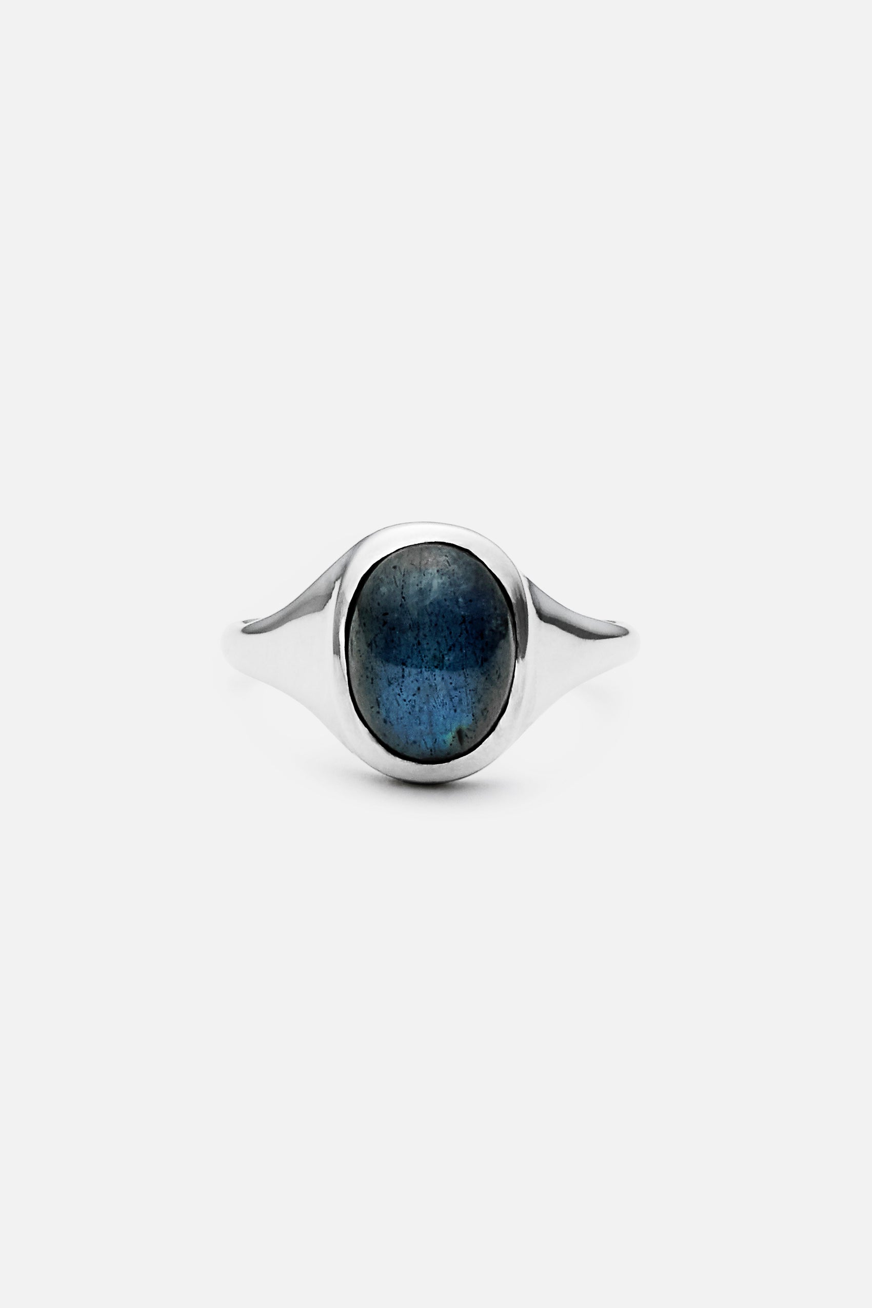 Midnight Moonstone Signet Ring - Limited Edition